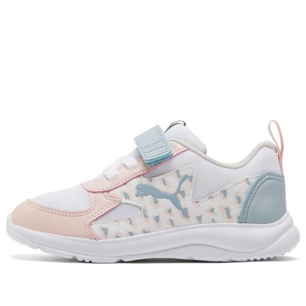 (PS) PUMA Fun Racer Roar White/Blue/Pink 380882-01