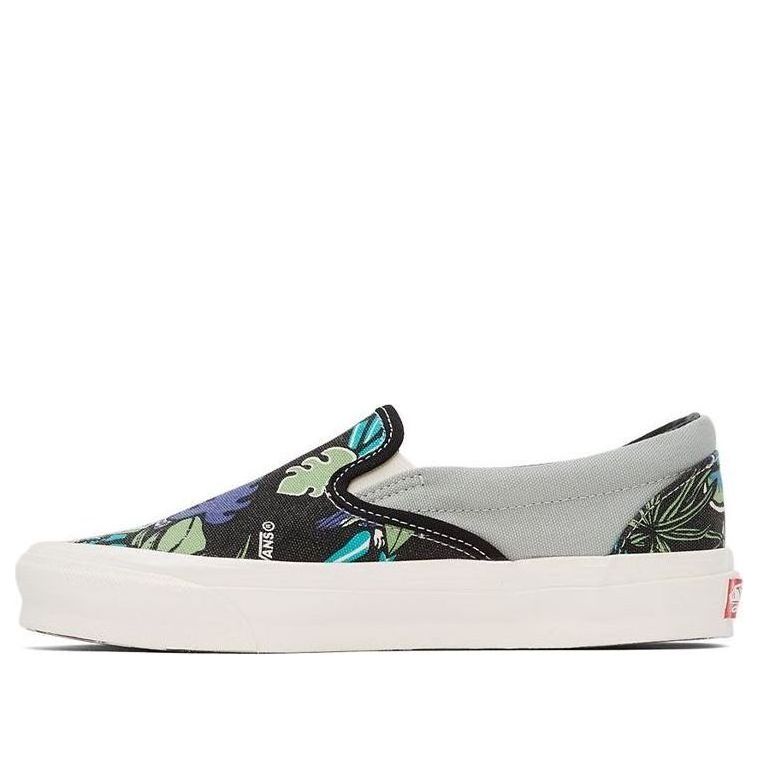 Vans OG Classic Slip-On LX 'Parrot Hawaiian - Black' VN0A45JK4KX