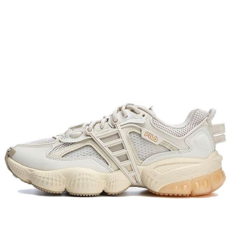 (WMNS) FILA Ladder Shoes 'Cream White Orange' F12W322101FWA