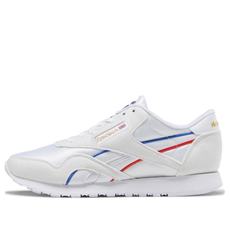 (WMNS) Reebok Classic Nylon 'Collage of Flags - Radiant Red Blue' EG5909