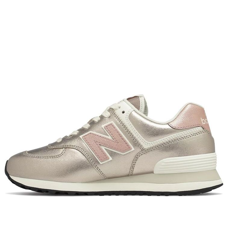 (WMNS) New Balance 574 Series Glitter Punk Black/Gold WL574PM2
