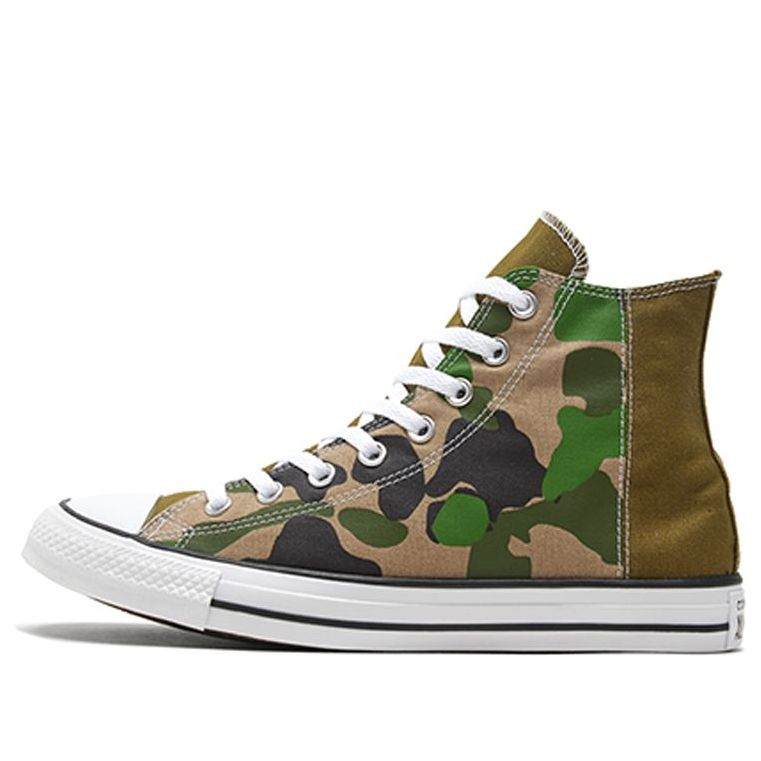 Converse Chuck Taylor All Star Hi 'Half Green Camo' 168907C
