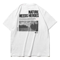 Timberland SS20 Earth Pattern Printing Short Sleeve Couple Style White A2112100