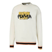 PUMA x Randomevent Long Sleeve Crew Neck Sweatshirt 'Cream' 596663-50