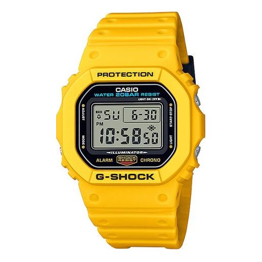 CASIO G-Shock Square 'Yellow' DW-5600REC-9PR