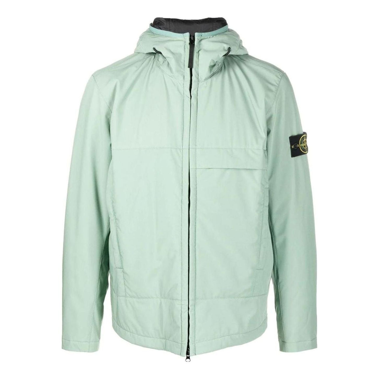 STONE ISLAND Soft-Shell Primaloft Hooded Jacket 'Sage' 771540527-V0055