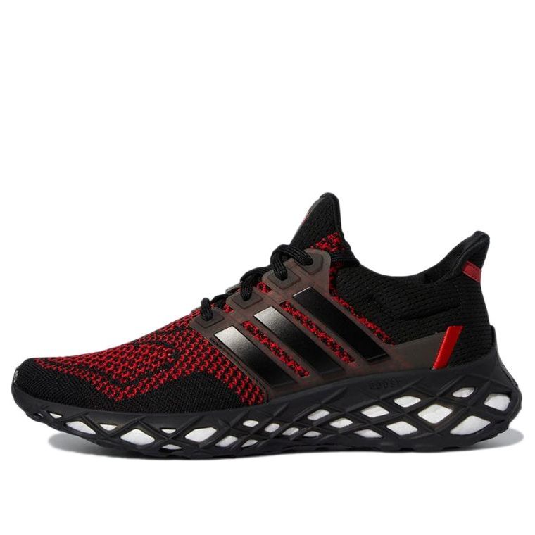 adidas UltraBoost Web DNA 'Black Vivid Red' GY8091