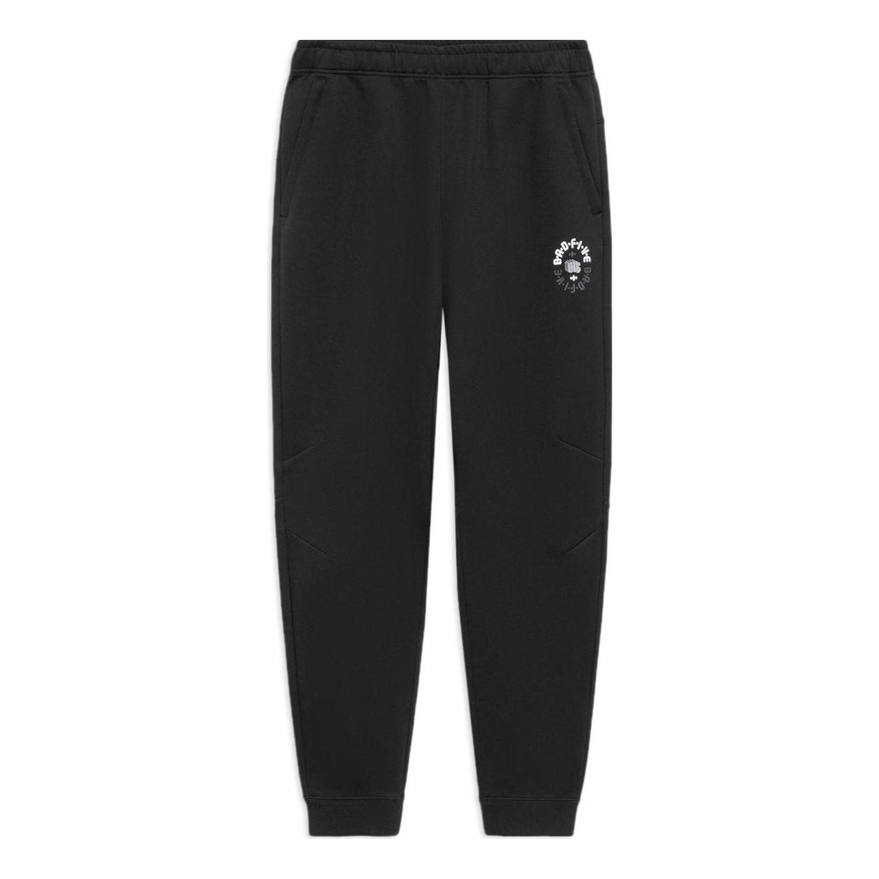 Li-Ning BadFive Logo Sweatpants 'Black' AKLS497-1
