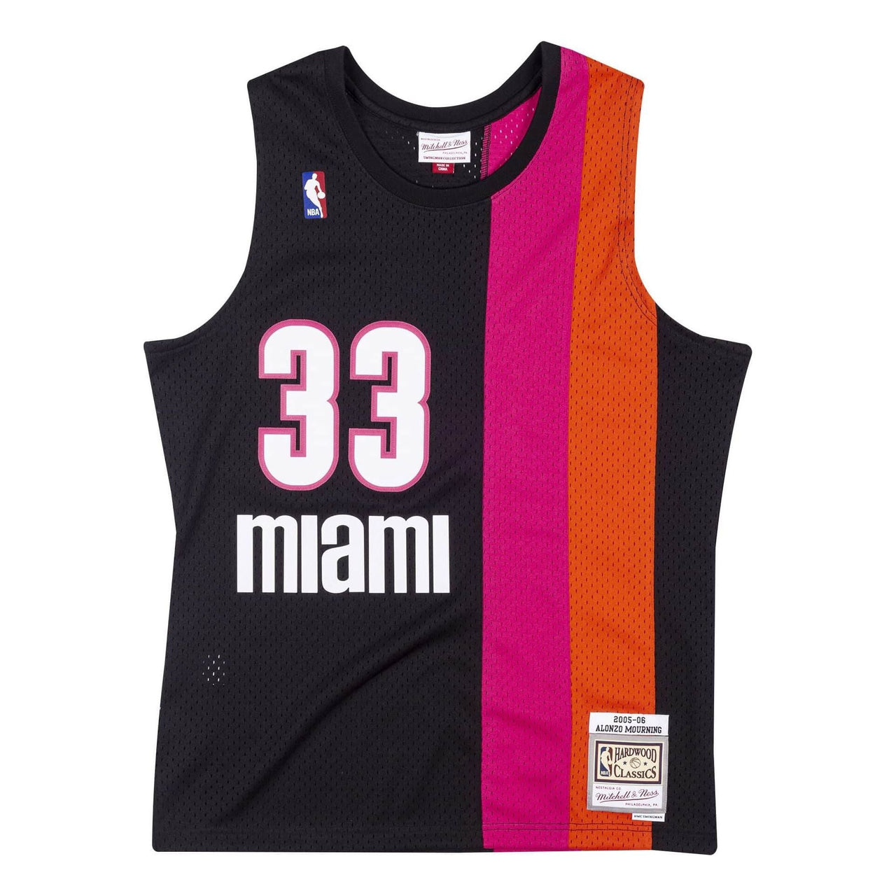 Mitchell & Ness x NBA Miami Heat 2005-06 Swingman Jersey 'Alonzo Mourning 33' SMJYCP19242-MHEBLCK05AMO