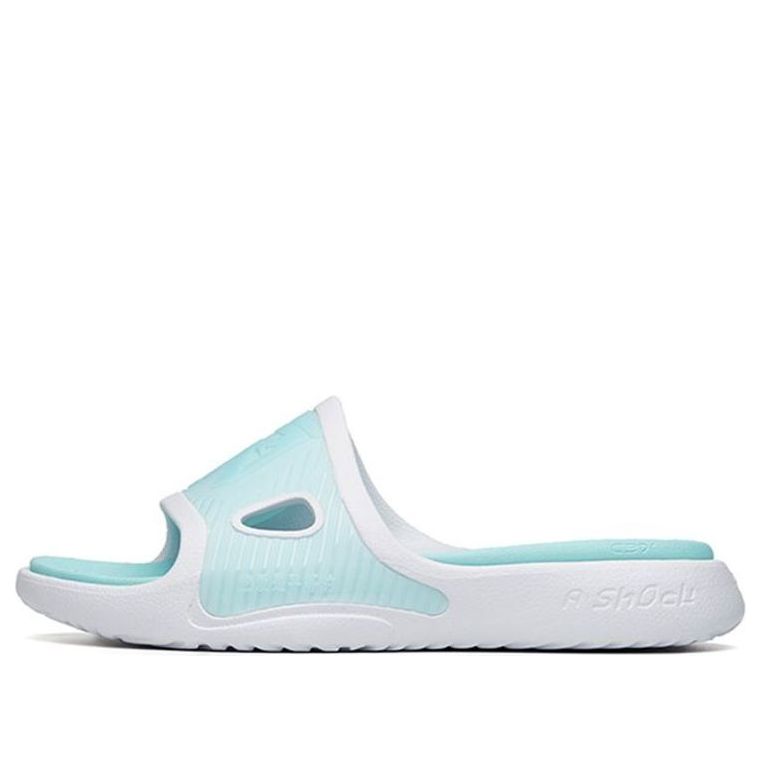 ANTA Basketball Slides 'White Ice Blue' 112221802-4