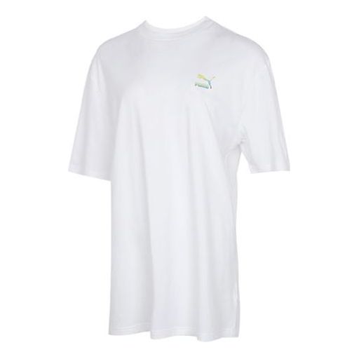 PUMA Classic Logo Tee 'White' 534095-52