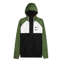 Nike Sportswear Swoosh Hooded Jacket Green CJ4888-010