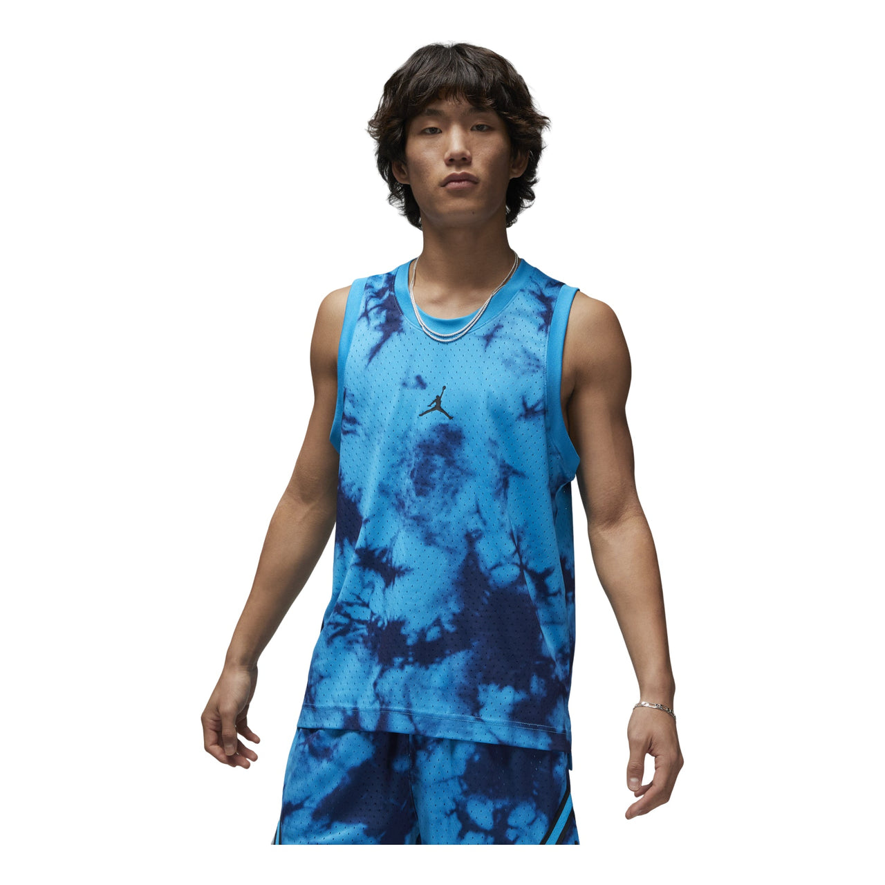 Air Jordan Dri-FIT Sport Breakfast Club Mesh Jersey ' Laser Blue' DZ0568-446