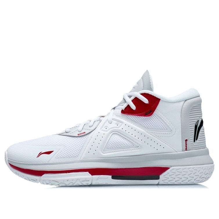 Li-Ning Team Emblem Mid 'White Red' ABAR117-1