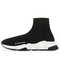 (WMNS) Balenciaga Speed Sneaker 'Black White' 587280W2DBQ1015
