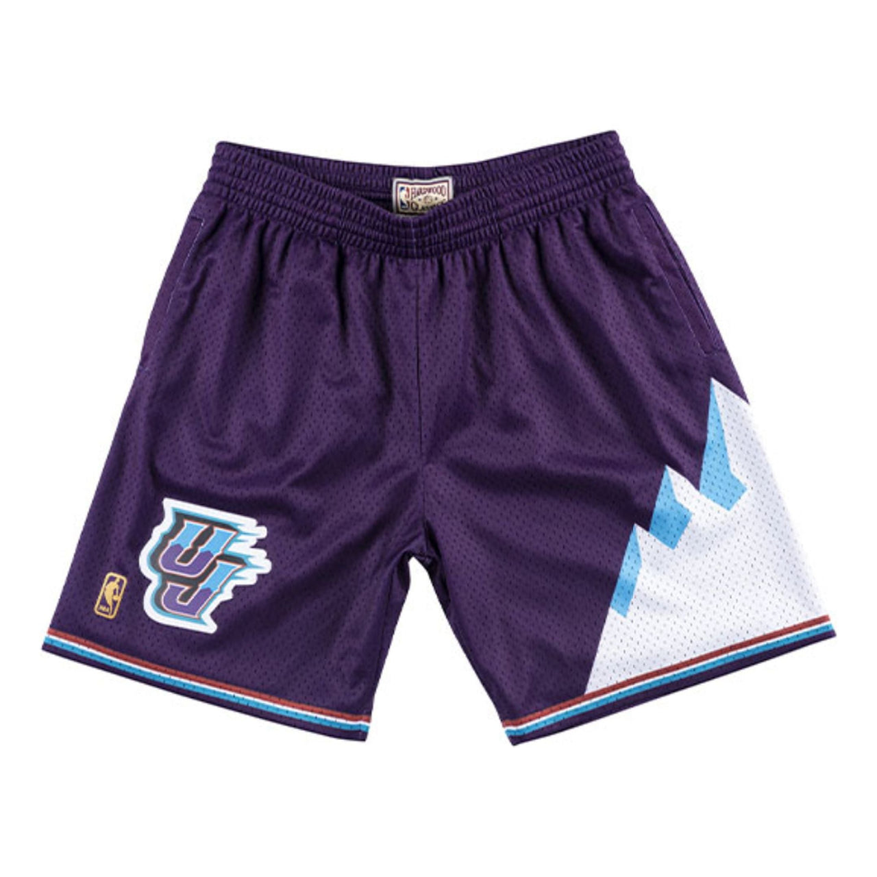 Mitchell & Ness NBA Swingman Shorts Utah Jazz 1996-97 'Purple White' SMSHAC19028-UJAPURP96