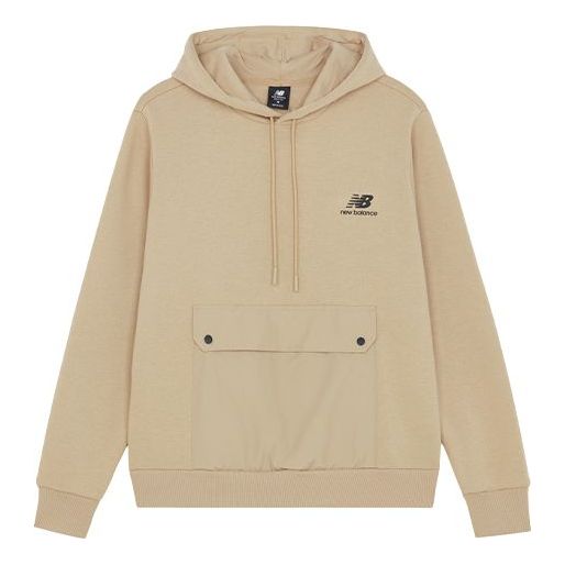 New Balance Men's New Balance Logo Printing Pullover Khaki AMT14338-HNA