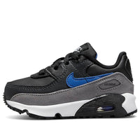 (TD) Nike Air Max 90 'أسود متوسط ​​أزرق' CD6868-018
