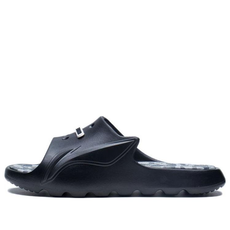 Li-Ning LNBB Slides 'Black Camo' ABTS003-4