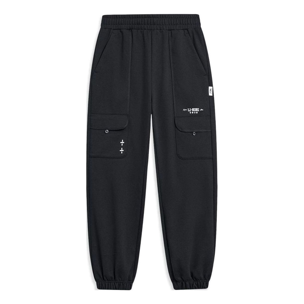 Li-Ning Logo Sweatpants 'Black' AKLT411-1