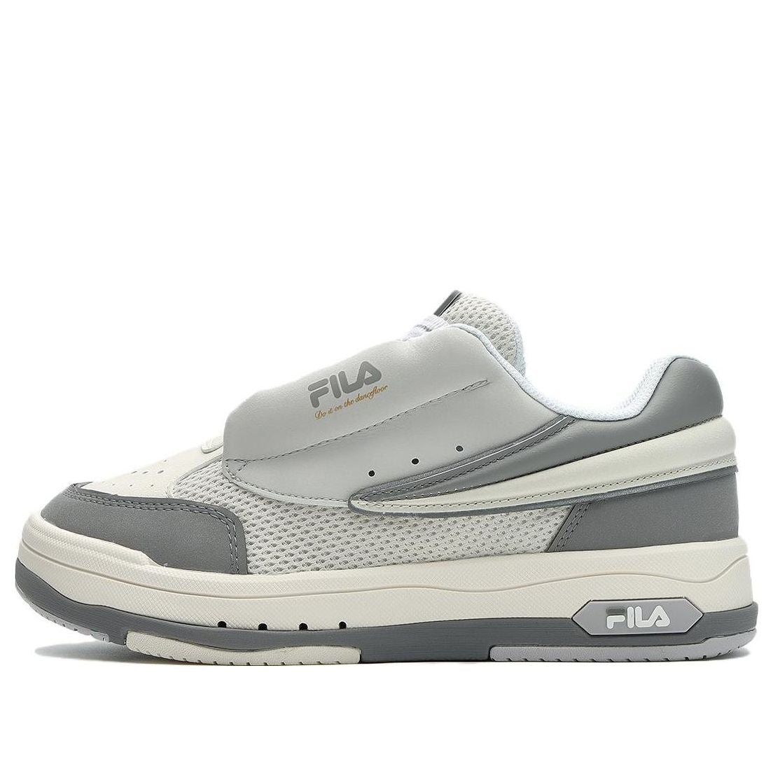 FILA Mix Low Skate Shoes 'Cream White Grey' F12M334201FGA