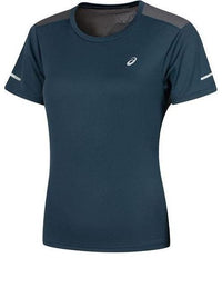 (WMNS) ASICS Icon Short Sleeve Training Top 'Velvet Pine' 2012D027-401