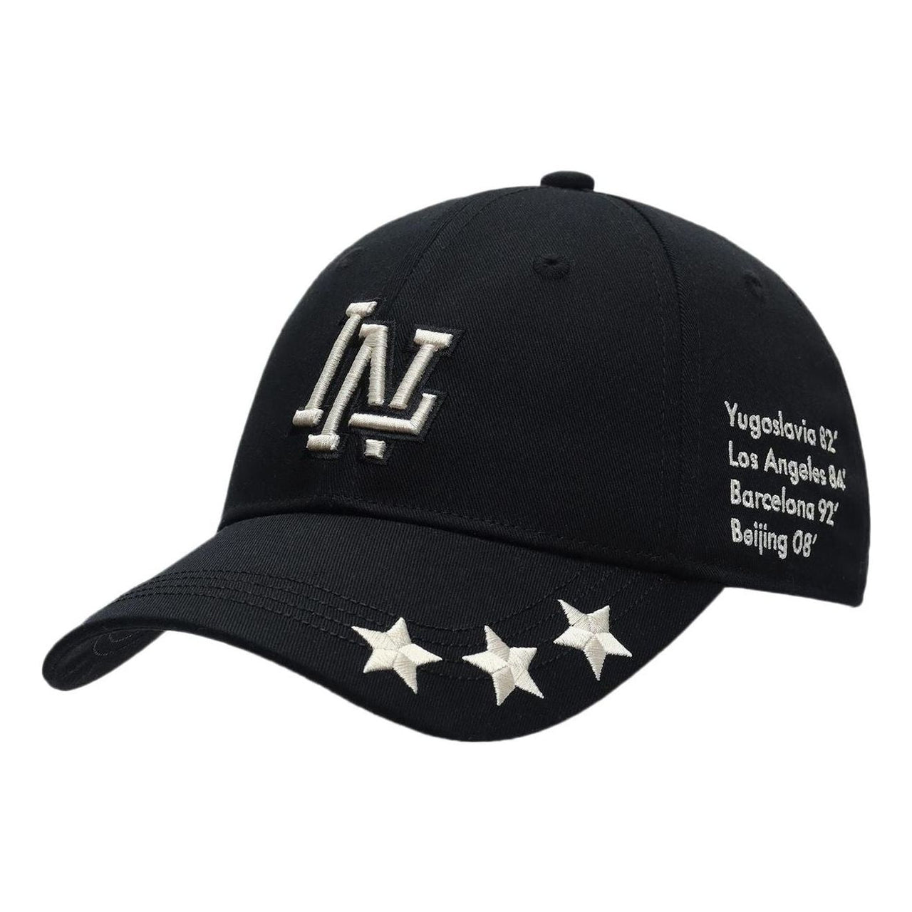 Li-Ning Logo Baseball Cap 'Black White' AMYS139-1