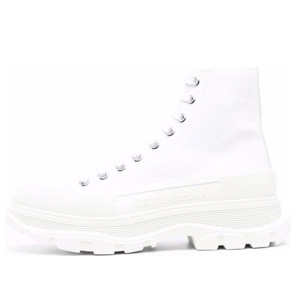 Alexander McQueen Tread Slick Boot 'Triple White' 604254W4MV29000