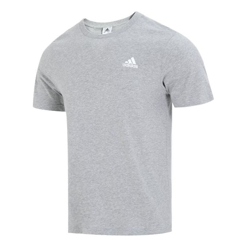 adidas Essentials Single Jersey Embroidered Small Logo T-Shirt 'Grey' IC9288