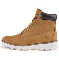 (WMNS) Timberland Keeley Field 6 Inch Wide-Fit Boot 'Wheat Nubuck' A26JB
