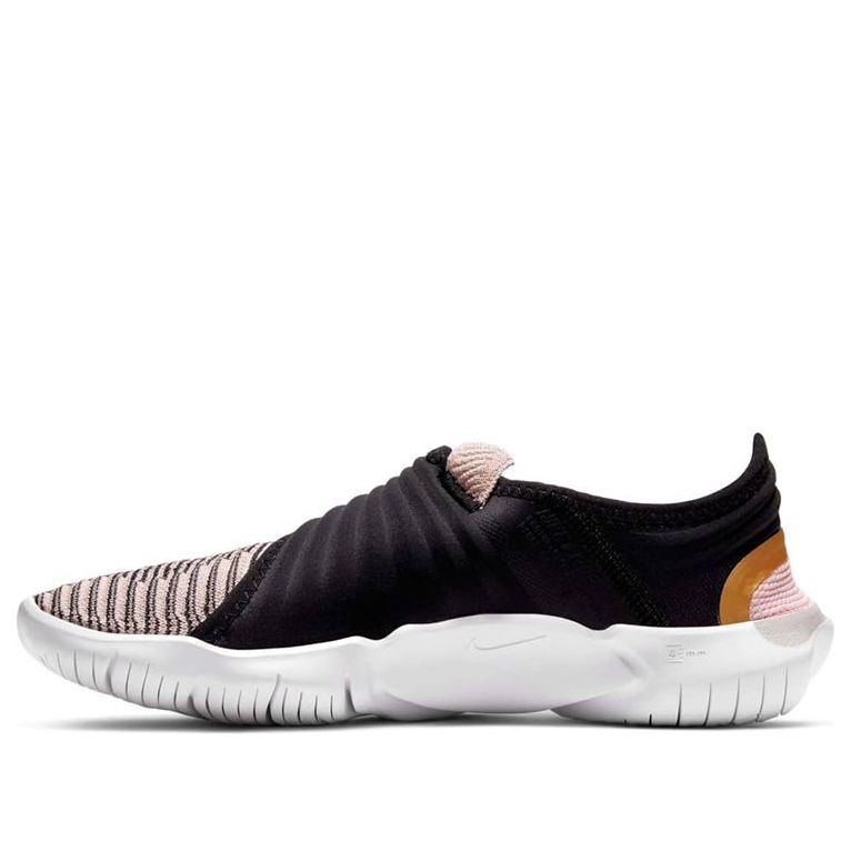 (WMNS) Nike Free RN Flyknit 3.0 For Black/Golden AQ5708-010