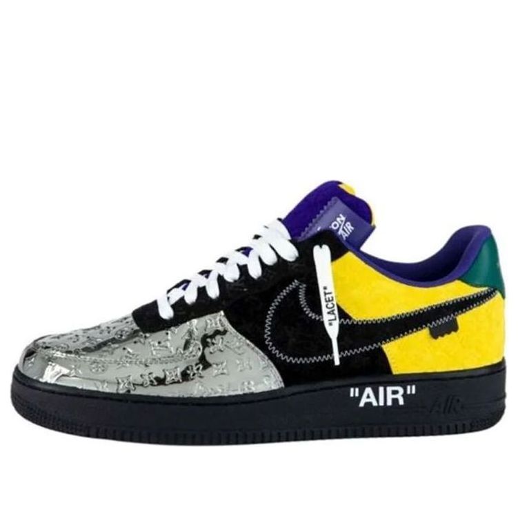 Nike x LOUIS VUITTON LV Air Force 1 Low 'Silver Black' 1A9VCH