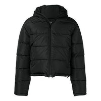 Balenciaga Small Logo Print Down Jacket 'Black' 556231TYD331000