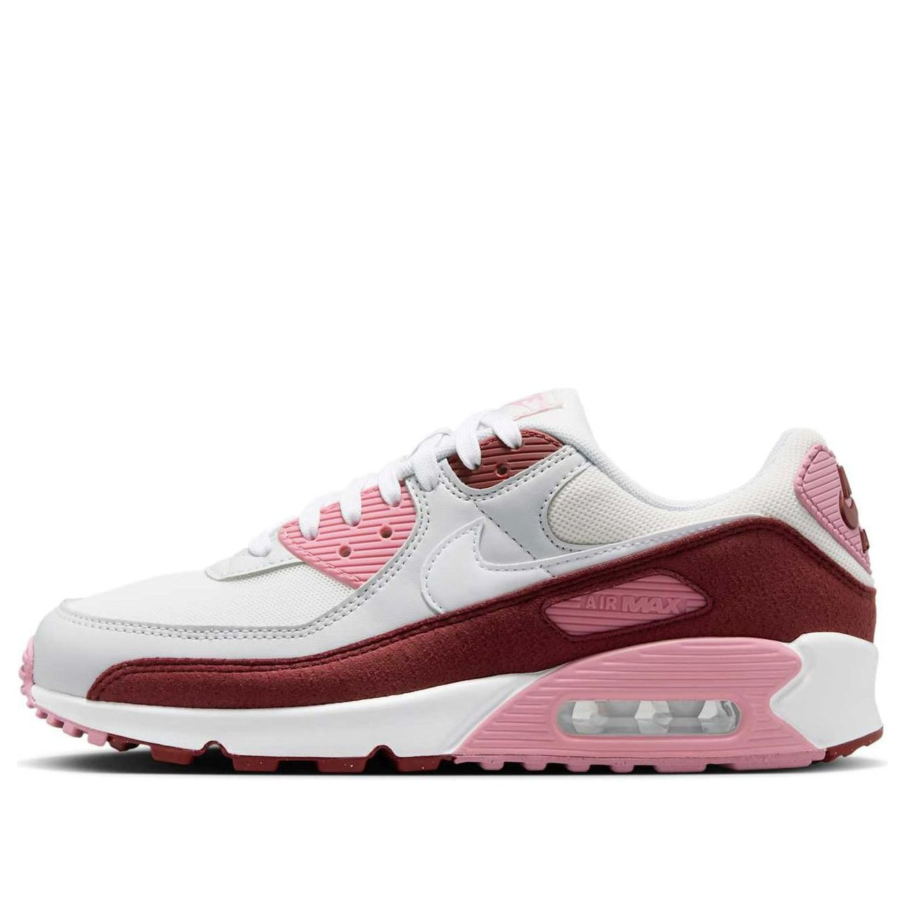 (WMNS) Nike Air Max 90 'Dark Team Red Platinum Tint' HM9451-600