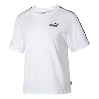 (WMNS) PUMA Essentials Logo T-Shirt 'White' 685585-02