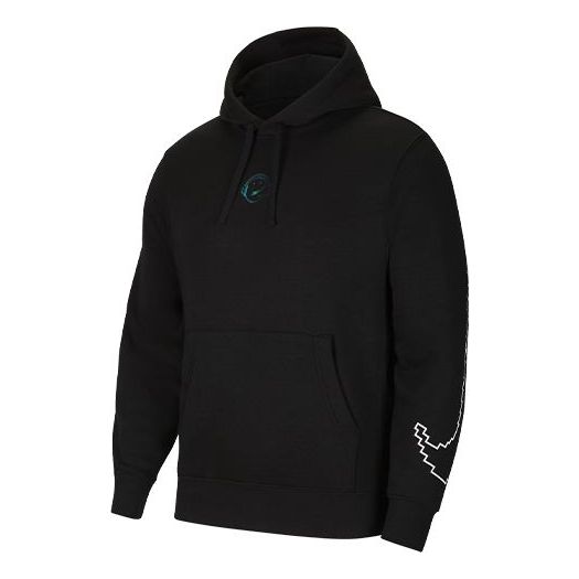 Nike Sportswear Club Fleece Pullover Hoodie 'LOL Black' DD5886-010