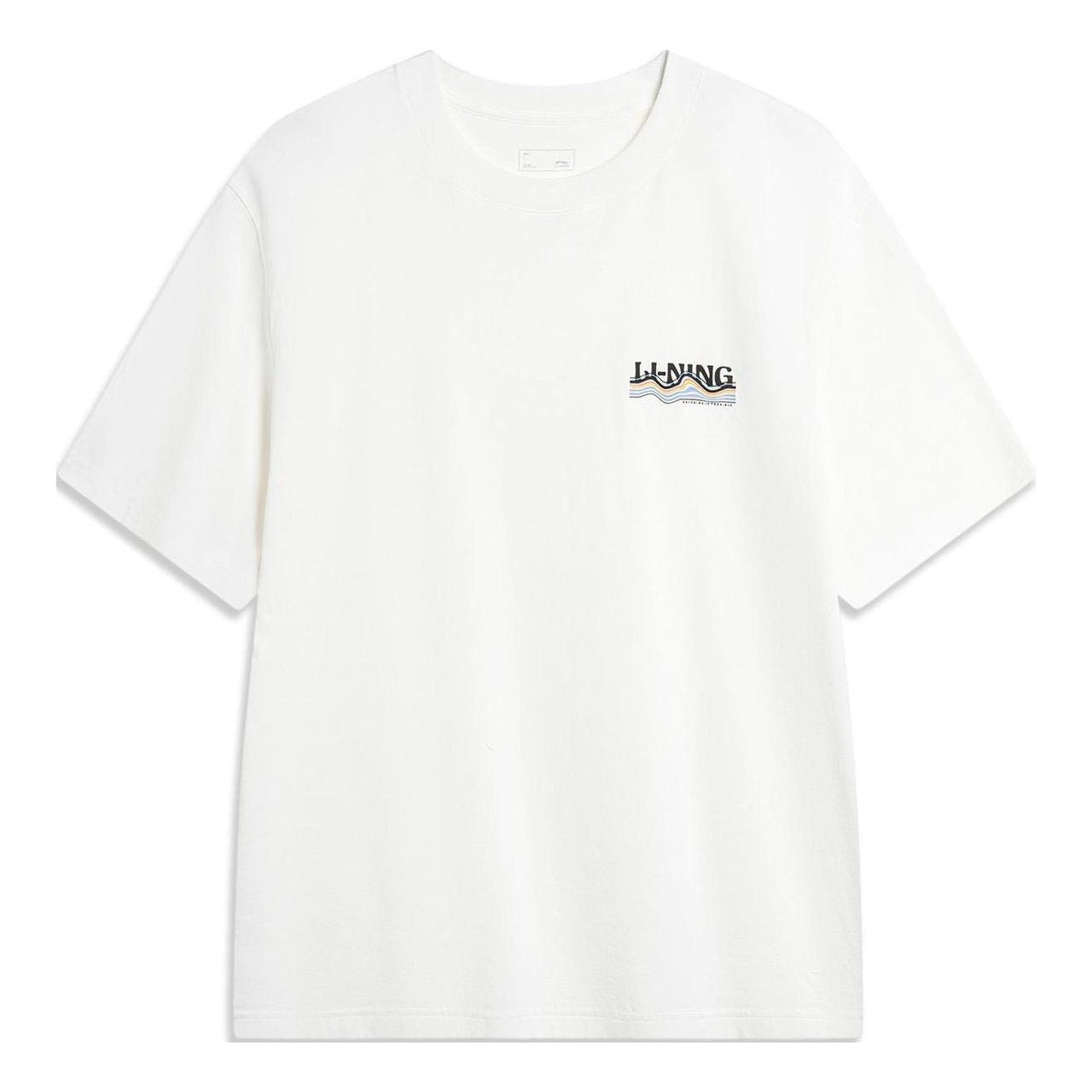 Li-Ning Wave Graphic T-shirt 'White' AHSU301-1