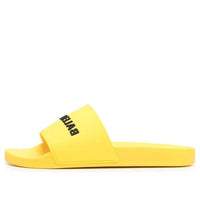 Balenciaga Pool Slides 'Yellow Black' 565826W1S807010