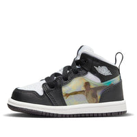 Air Jordan 1 Mid Hologram 'Black White' DR9494-001