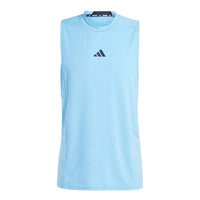 adidas Designed for Training Workout Tank Asia Sizing 'Light Blue' IS3824