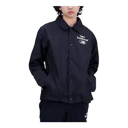 New Balance Essentials Reimagined Woven Jacket Asia Sizing 'Black' MJ31531-BK
