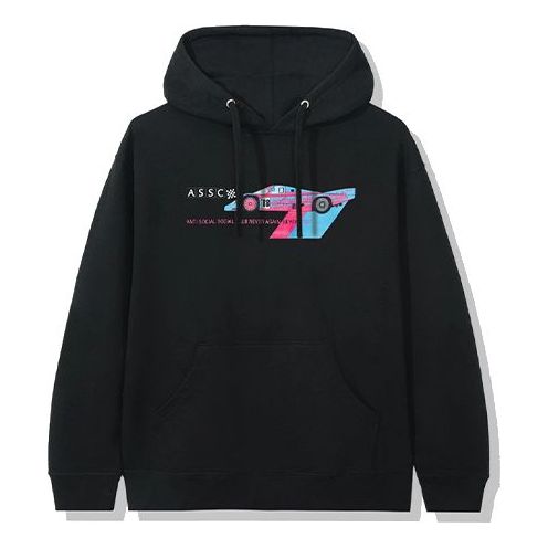 ANTI SOCIAL SOCIAL CLUB Racing Printing Unisex Black ASSC-536