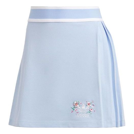 (WMNS) adidas originals Skirt Pink Blue' IP3759