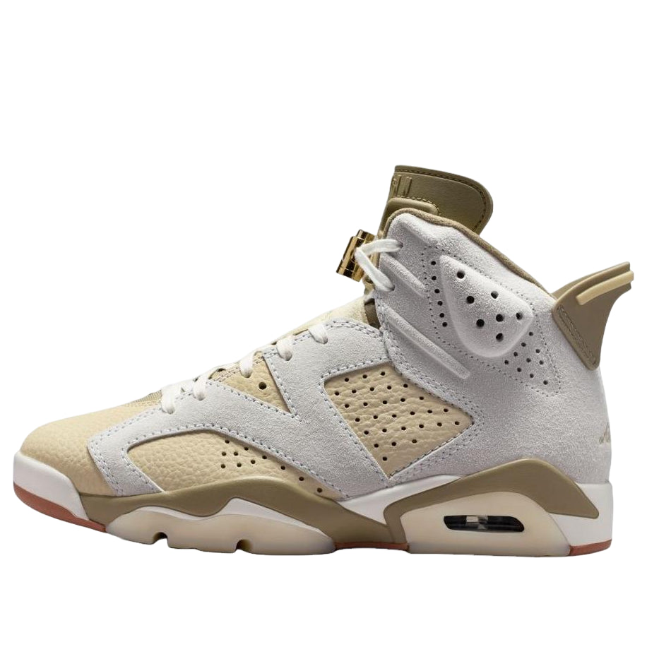 (WMNS) Air Jordan 6 'Sail Neutral Olive' IR2009-133