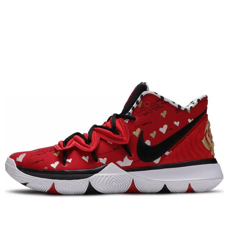 Nike SneakerRoom x Kyrie 5 'I Love You Mom Red White' CU0677-600