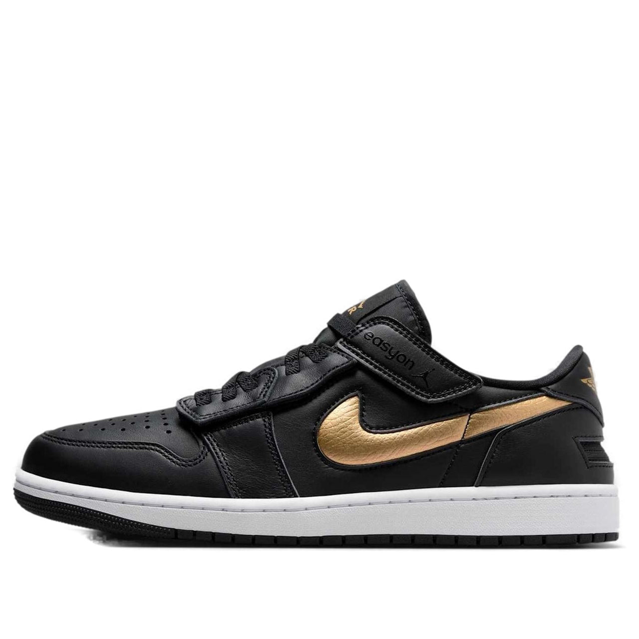 Air Jordan 1 Low EasyOn 'Black Metallic Gold' DM1206-071