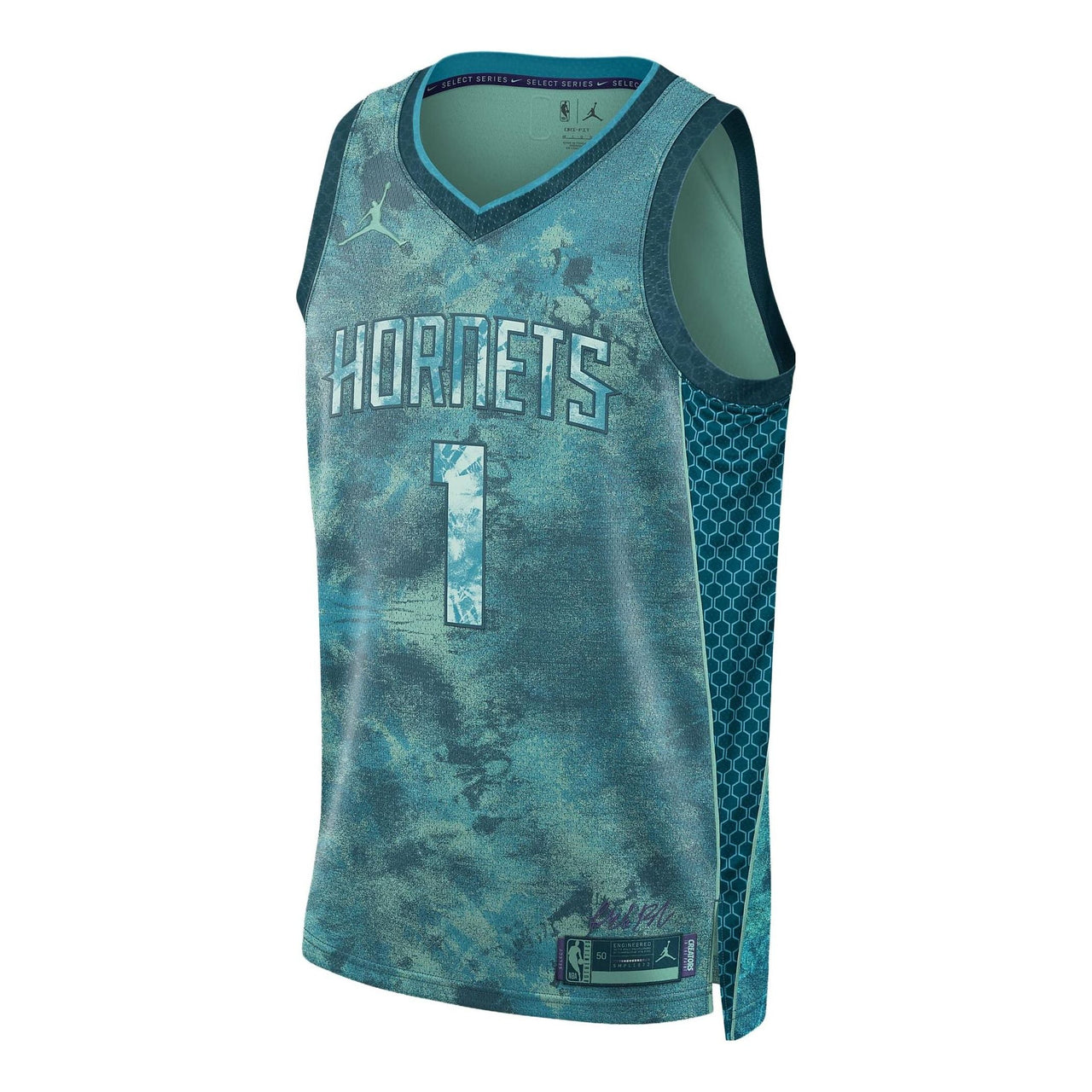 Nike x NBA Dri-FIT LaMelo Ball Charlotte Hornets Swingman Jersey 'Green' FD4104-305