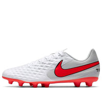 Nike Tiempo Legend 8 Club FG MG 'White Flash Crimson' AT6107-163