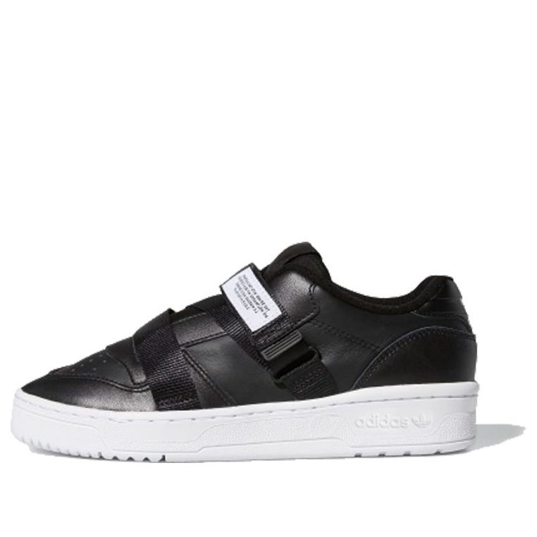 (WMNS) adidas Rivalry Low Strap 'Black White' EF6429