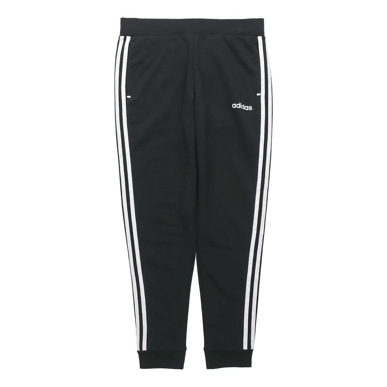 adidas neo M Ce 3sq2 Kn Tp Casual Sports Side Stripe Bundle Feet Long Pants Black GP4916